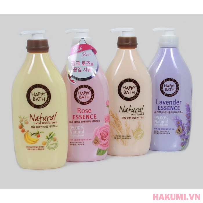 Sữa Tắm Happy Bath Hàn Quốc 900ml 1
